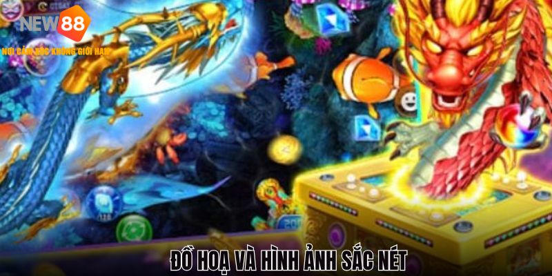 Hình ảnh và đồ hoạ vô cùng bắt mắt trong game