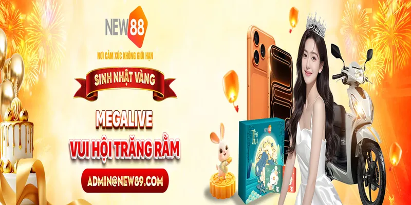 NEW88 MEGALIVE VUI HỘI TRĂNG RẰM
